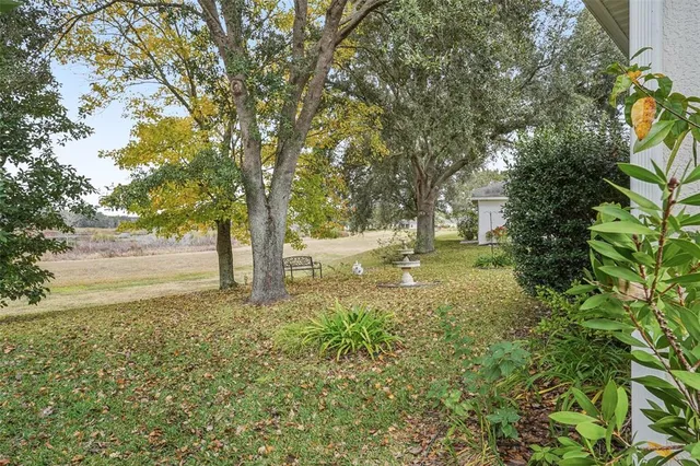 a view of outdoor space with trees