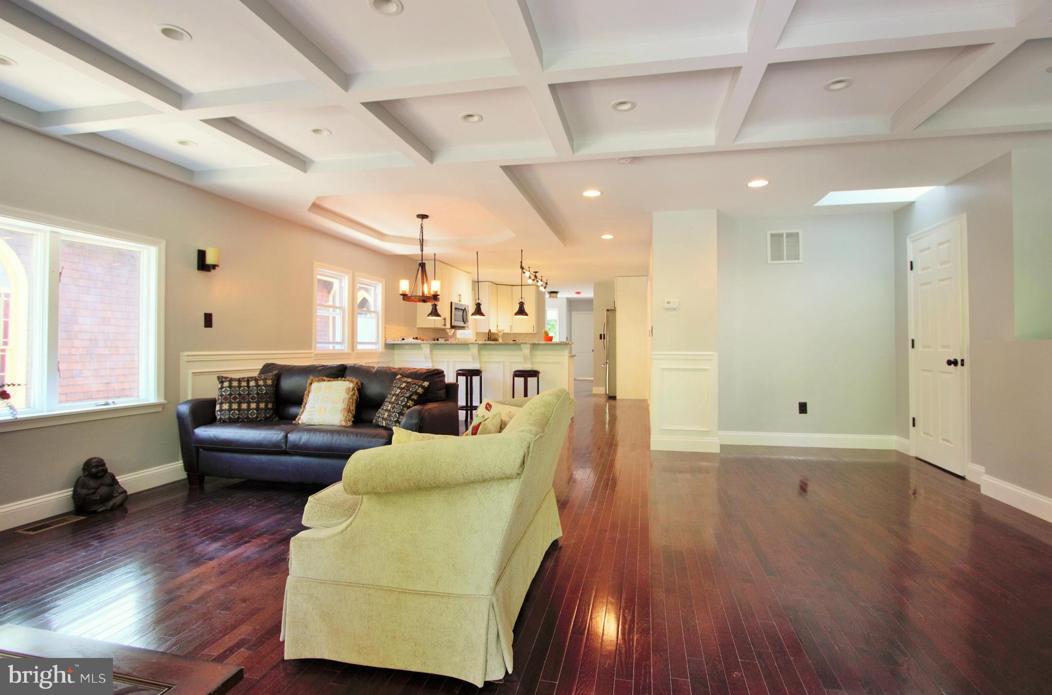 4626 Keswick Road Baltimore, MD 21210 - Photo 3 of 28 GORGEOUS Coffered Ceiling