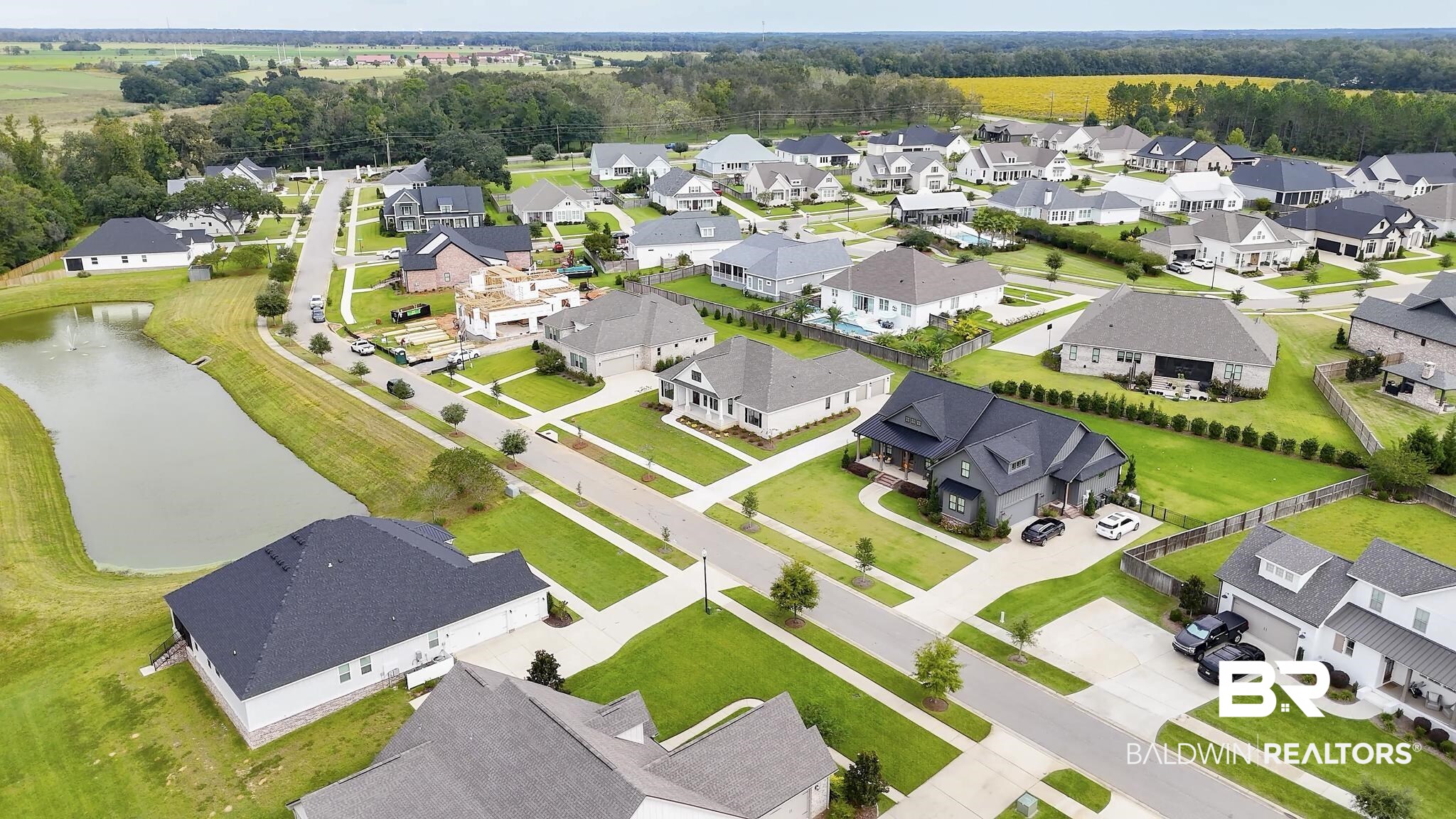 21826 Veranda Boulevard Fairhope, AL 36532 - Photo 36 of 42 Aerial perspective of Home featuring a nearby body of water