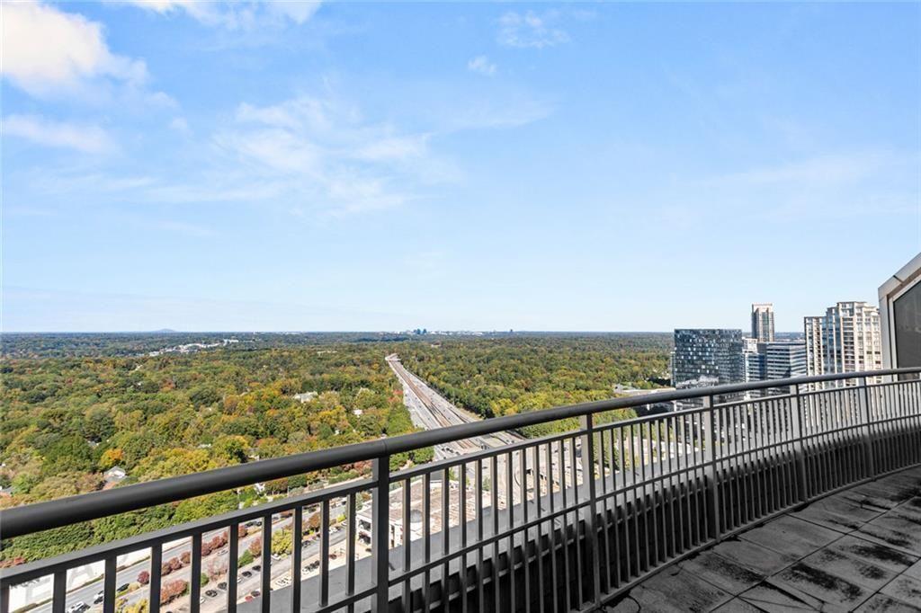3338 Peachtree Road Northeast, Unit 3501 Atlanta, GA 30326 - Photo 12 of 46 a view of city and ocean
