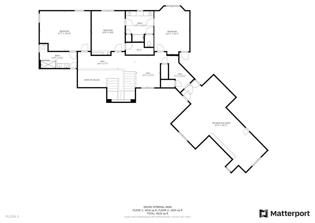 622 Shermantown Road North Kingstown, RI 02874 - Photo 49 of 50 2nd Floor Plan