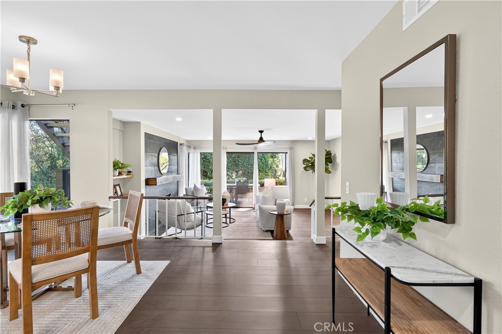 16 Rana, Unit 57 Irvine, CA 92612 - Photo 6 of 37 Entry way to Dining Room on left and Living Room straight ahead