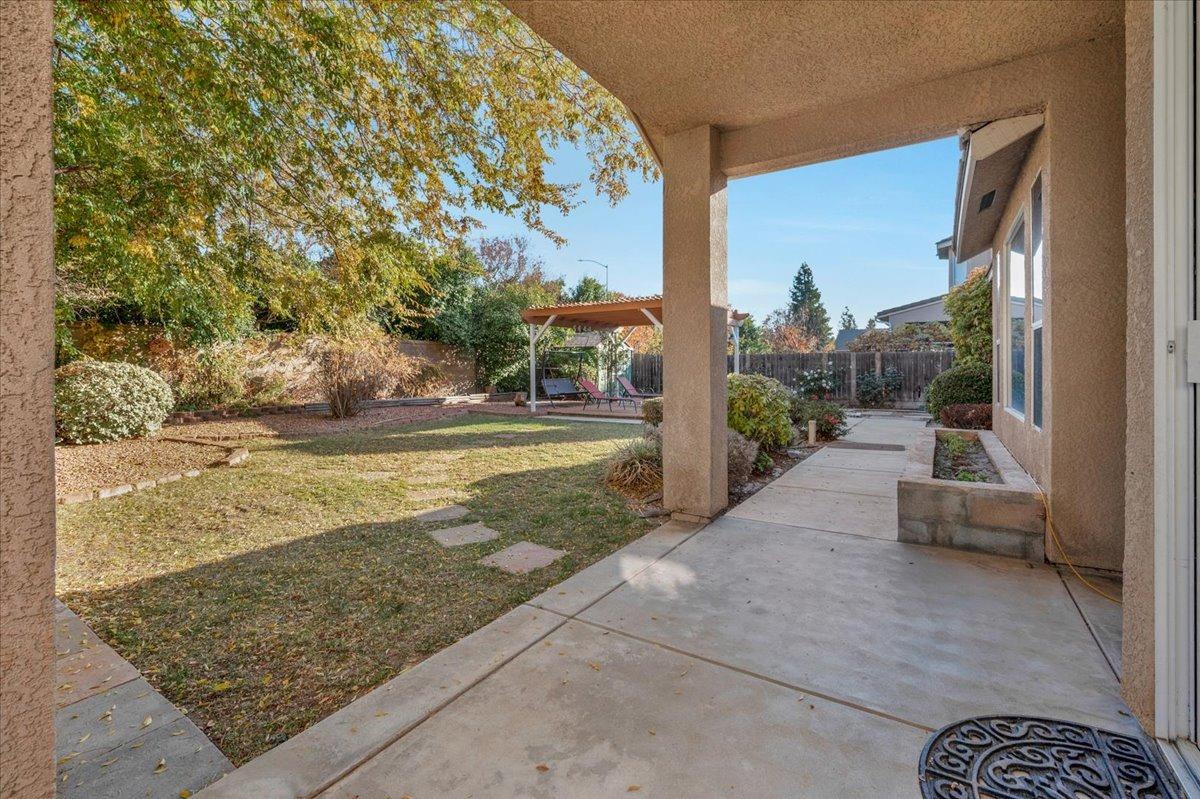 849 Megan Avenue Clovis, CA 93611 - Photo 27 of 53 a view of a patio with a yard