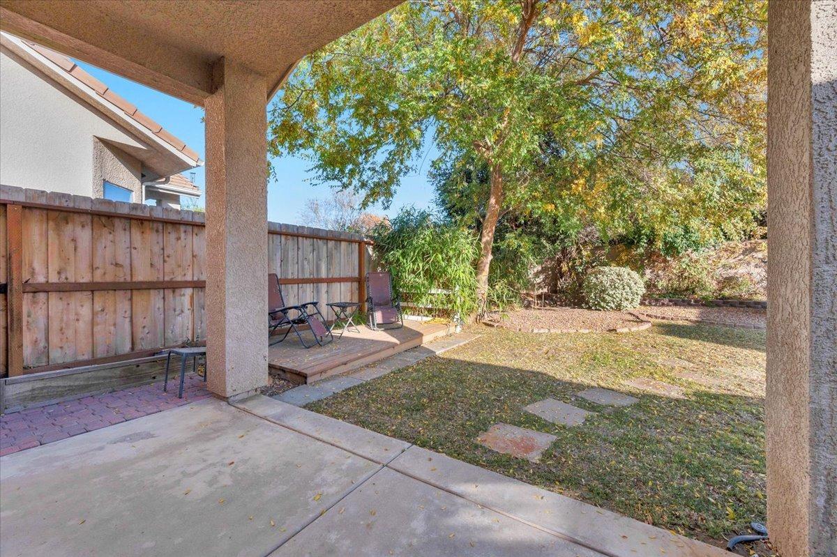 849 Megan Avenue Clovis, CA 93611 - Photo 36 of 53 a view of a backyard