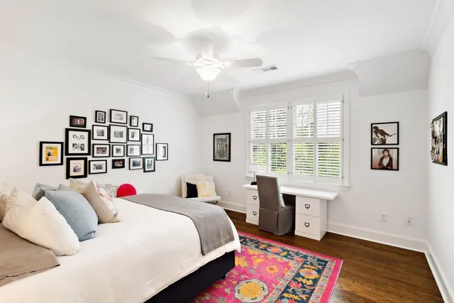 a kitchen with a sink and a refrigerator