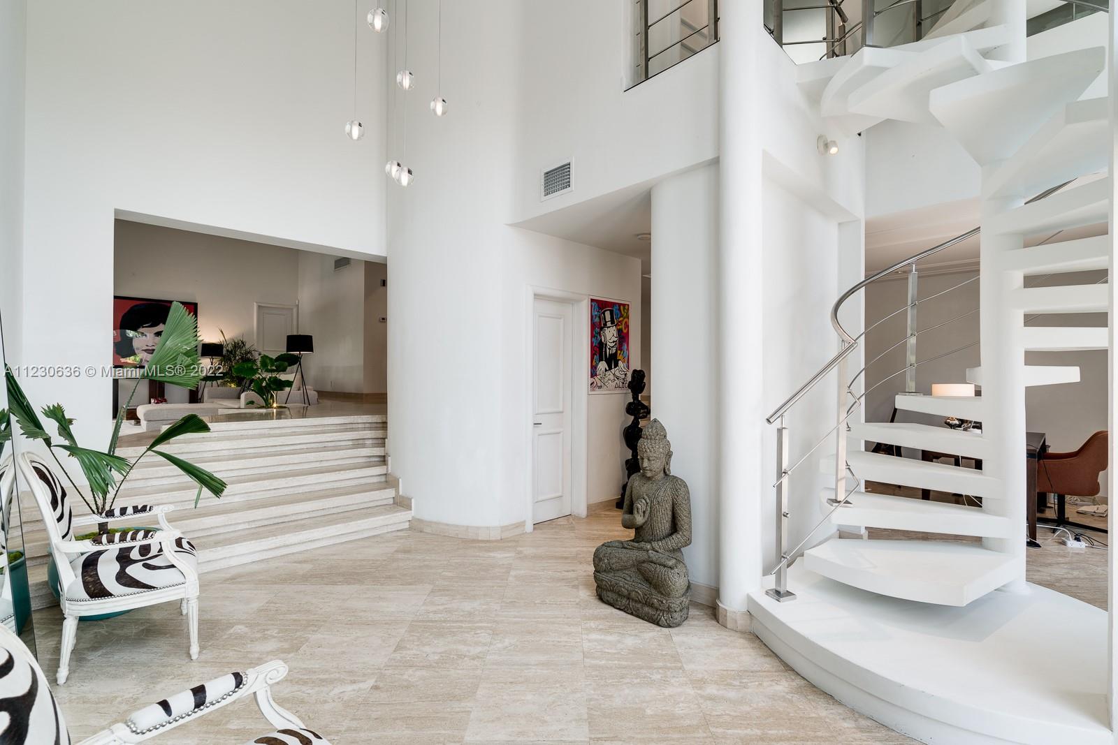 1922 Northeast 119th Road North Miami, FL 33181 - Photo 3 of 42 a view of entryway with livingroom and furniture