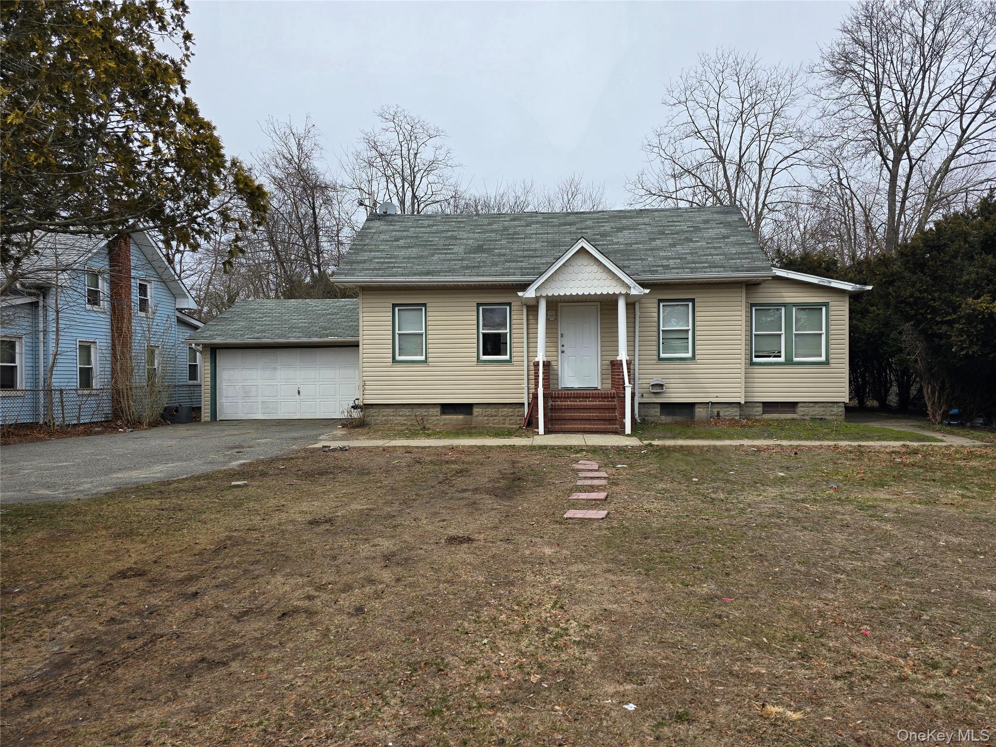 a house with a outdoor space