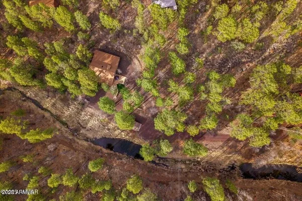 a backyard of a house