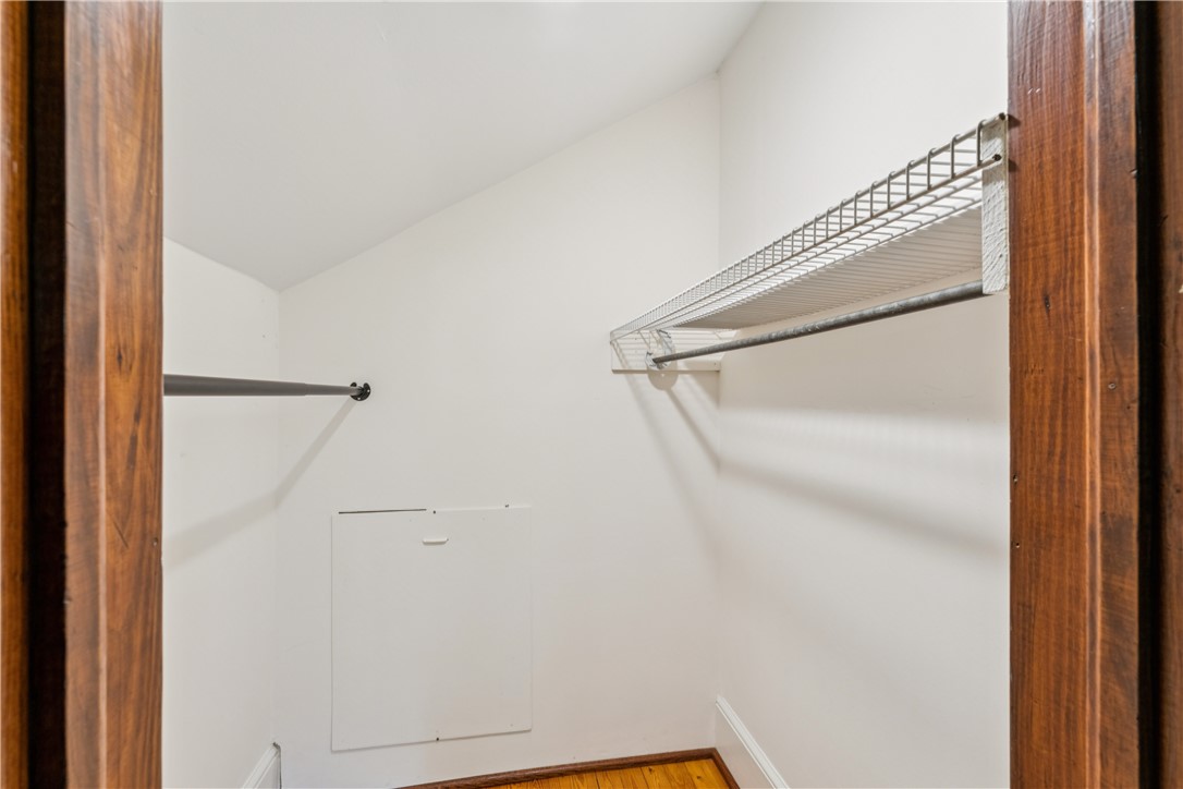 321 South Pine Street Walhalla, SC 29691 - Photo 24 of 32 Functional closet space provides ample storage with integrated shelving and hanging rods.