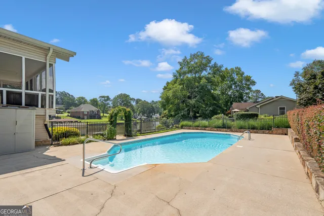 a view of a lake with mountains in front of it