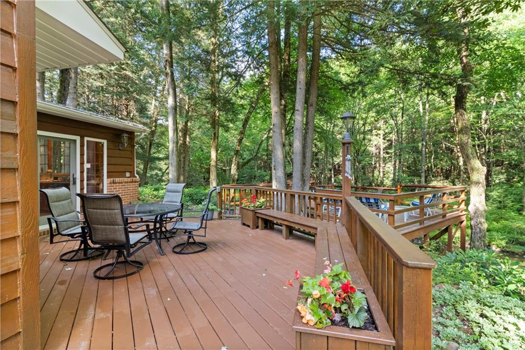 0 Rockton Rockton, PA 15856 - Photo 27 of 50 a view of outdoor sitting area with furniture and wooden floor
