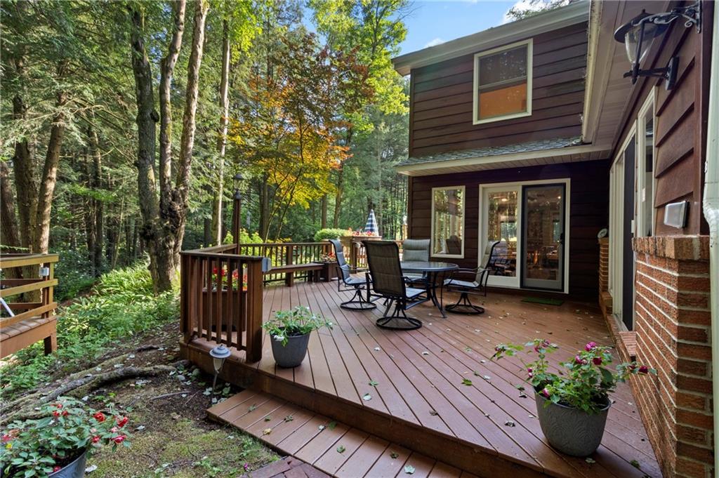 0 Rockton Rockton, PA 15856 - Photo 28 of 50 a view of a dinning table and chairs in the balcony