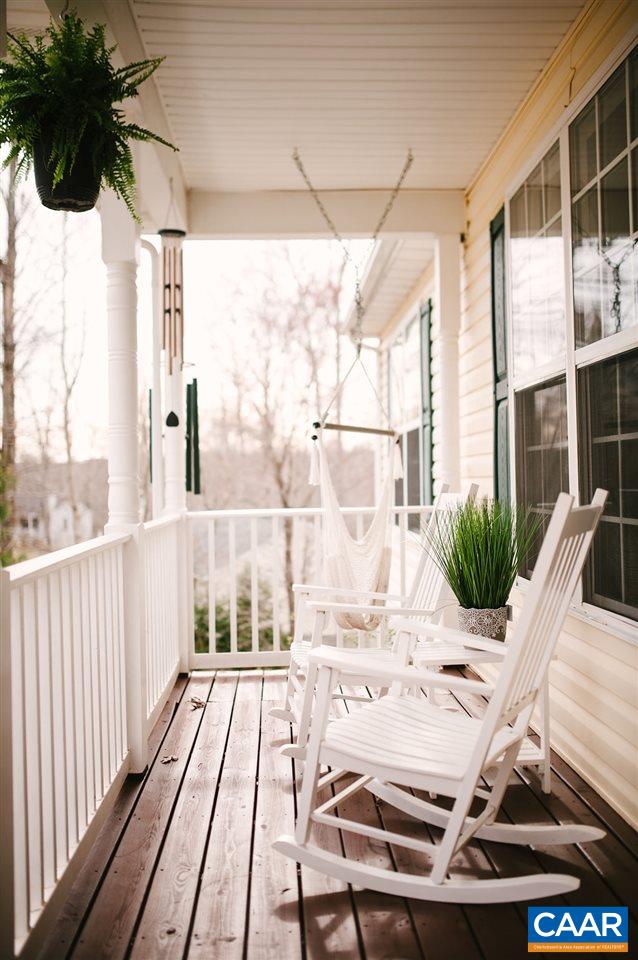 141 Tulip Road Ruckersville, VA 22968 - Photo 9 of 47 a view of balcony with wooden floor and outdoor seating