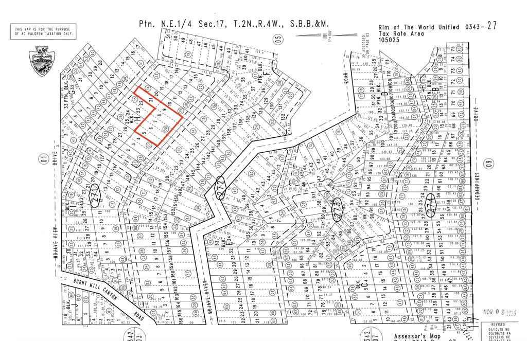 0 Mojave Road Cedarpines Park, CA 92322 - Photo 2 of 41 Plat Map pic