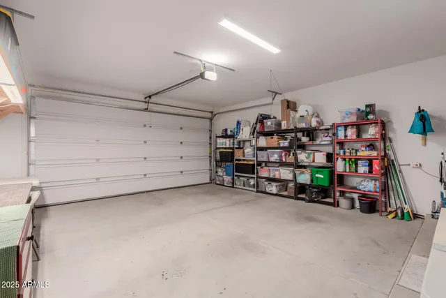 a view of a storage & utility room