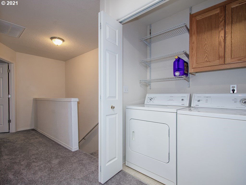 20078 Southwest Monson Street Beaverton, OR 97003 - Photo 25 of 32 a utility room with dryer and washer