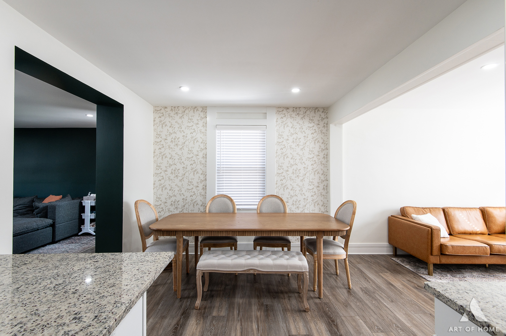 262 Lionel Road Riverside, IL 60546 - Photo 11 of 25 a view of a dining room with furniture and wooden floor