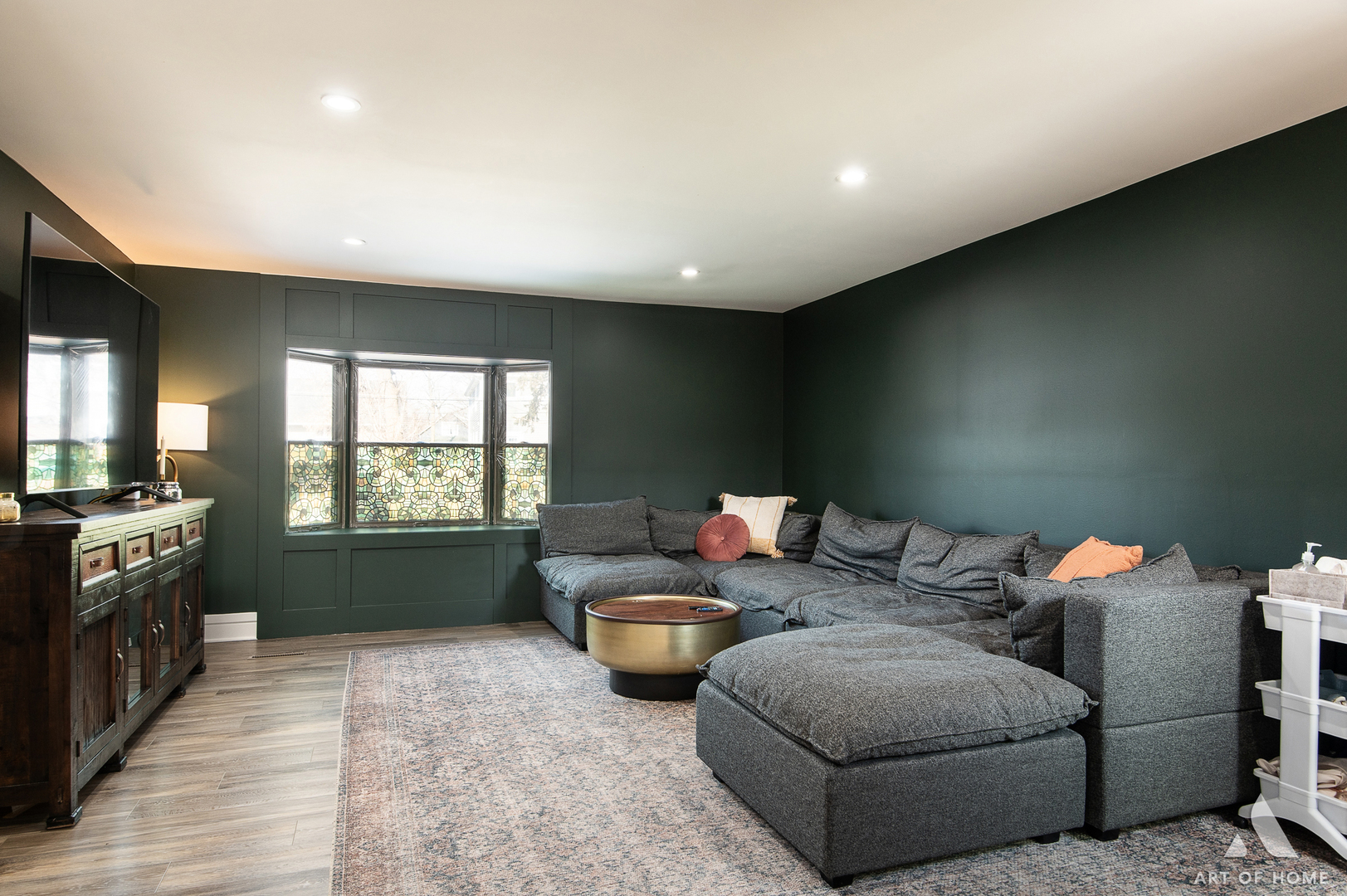 262 Lionel Road Riverside, IL 60546 - Photo 12 of 25 a living room with furniture and a wooden floor