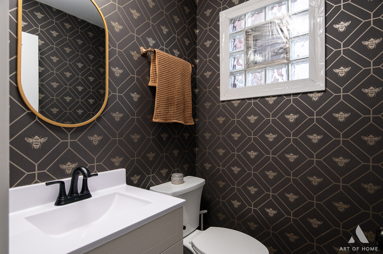 262 Lionel Road Riverside, IL 60546 - Photo 15 of 25 a bathroom with a toilet sink and mirror