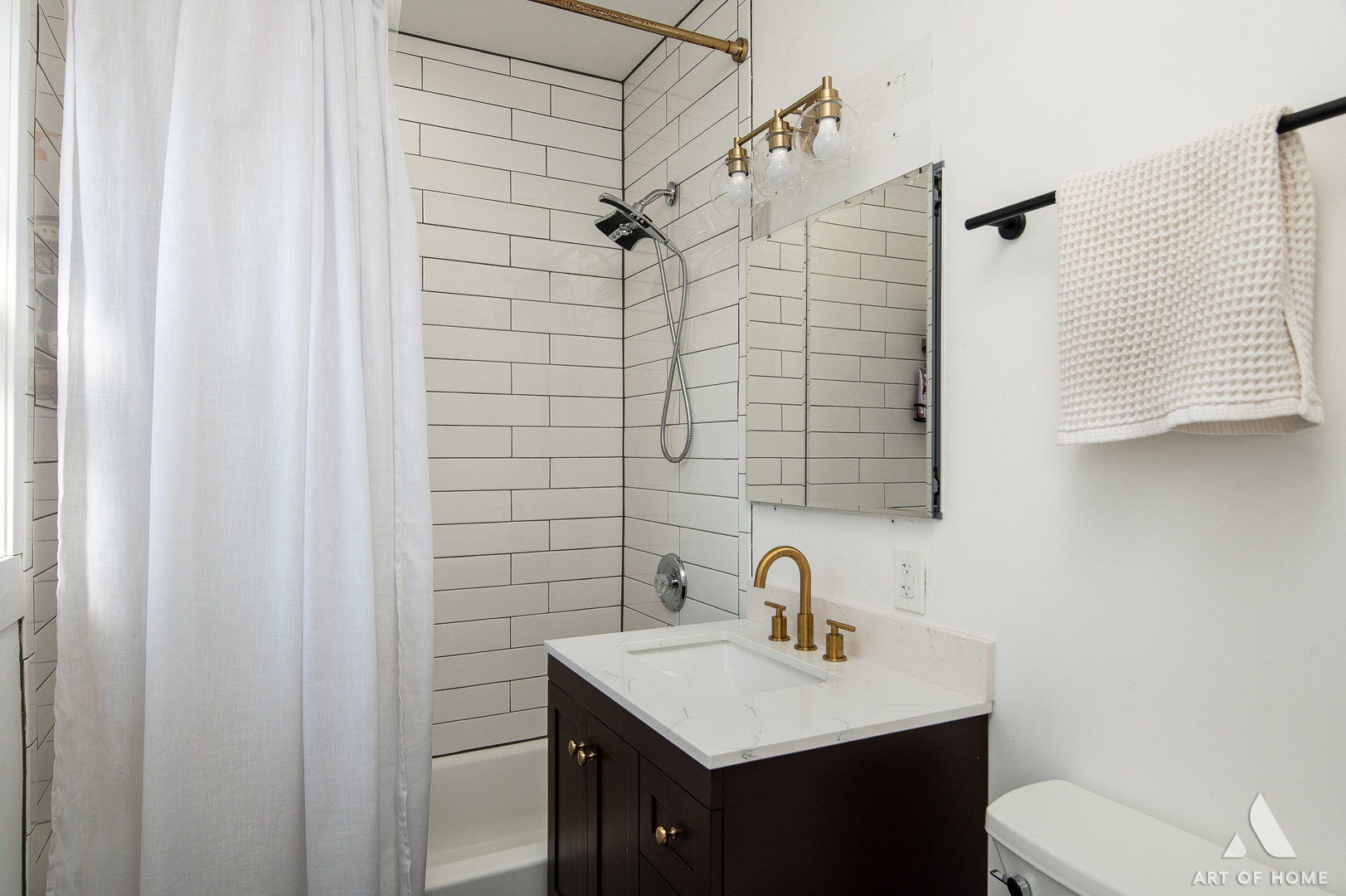 262 Lionel Road Riverside, IL 60546 - Photo 18 of 25 a bathroom with a sink toilet and shower