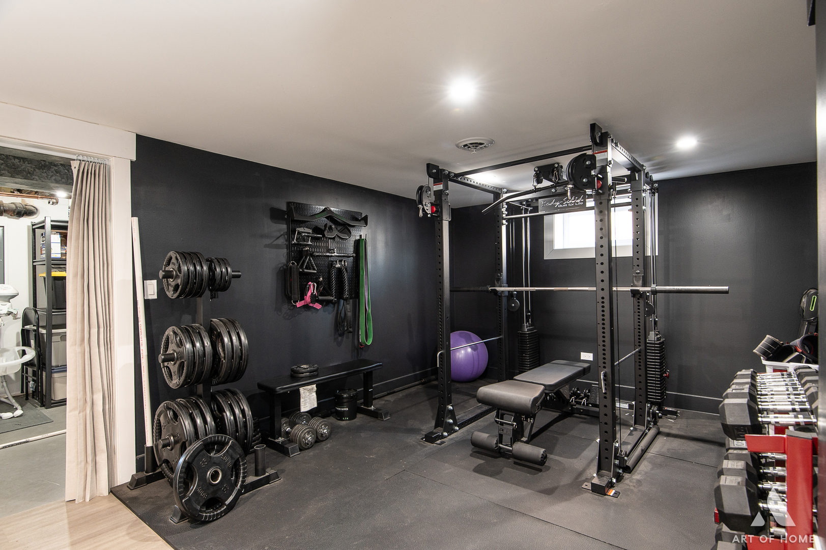 262 Lionel Road Riverside, IL 60546 - Photo 21 of 25 a view of a room with gym equipment