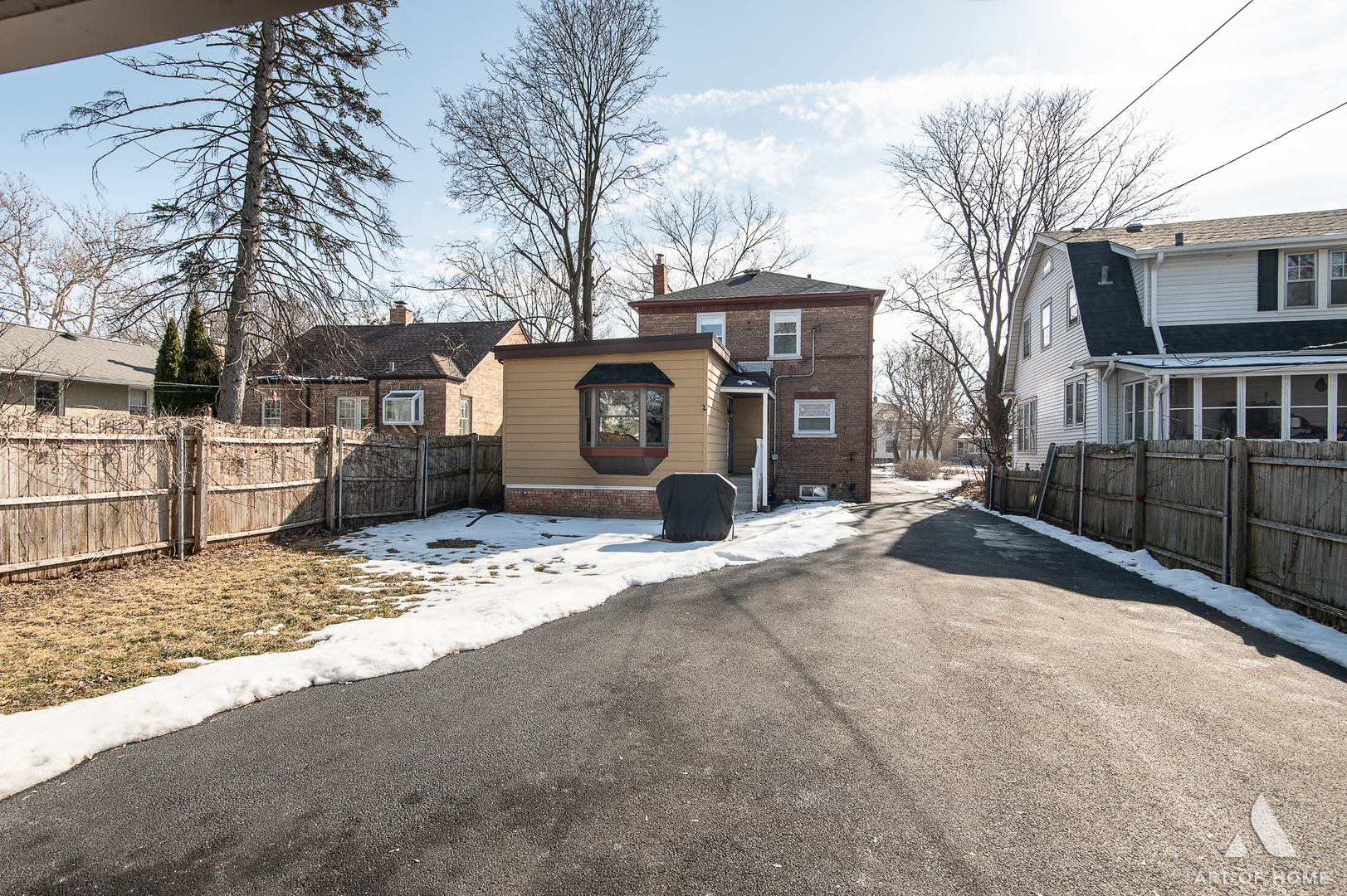 262 Lionel Road Riverside, IL 60546 - Photo 25 of 25 a view of a house with snow on the road