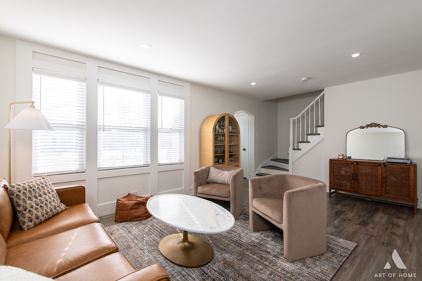 262 Lionel Road Riverside, IL 60546 - Photo 7 of 25 a living room with furniture and wooden floor