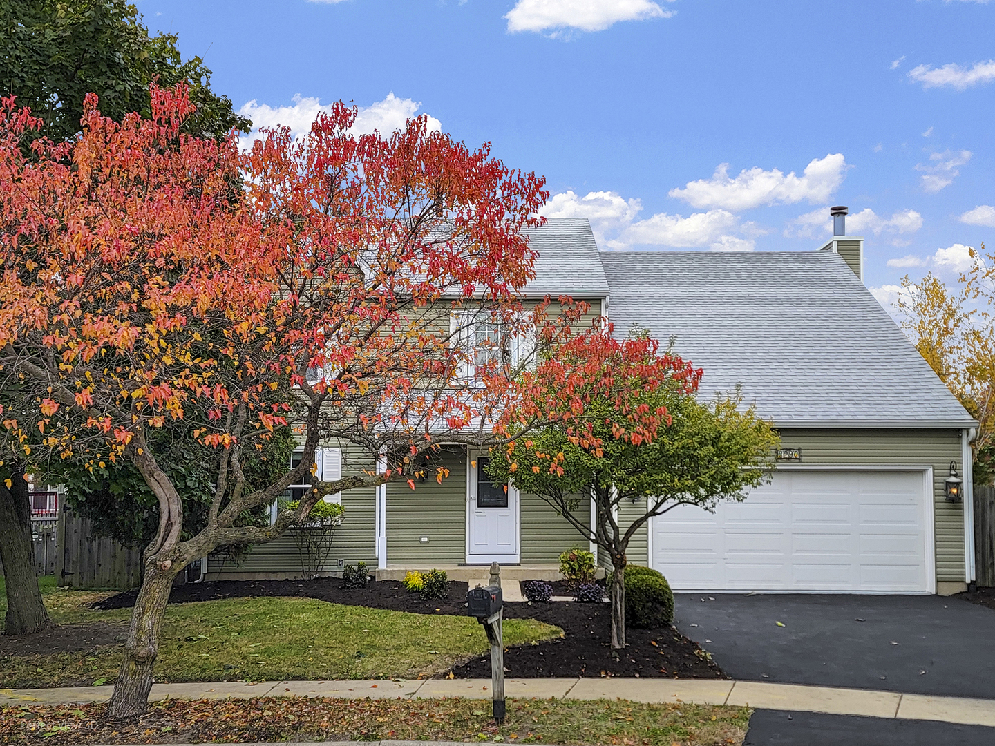 3290 Johnsbury Court Aurora, IL 60504 - Photo 1 of 31 a front view of a house with garden
