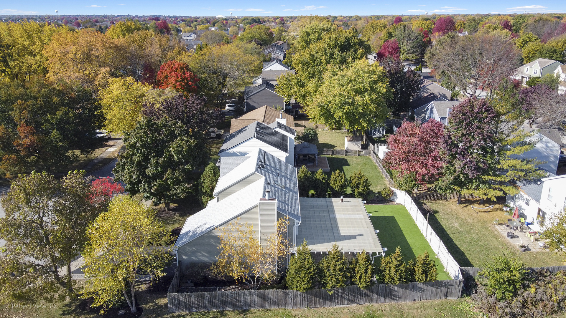 3290 Johnsbury Court Aurora, IL 60504 - Photo 28 of 31 a view of a house with a yard and garden