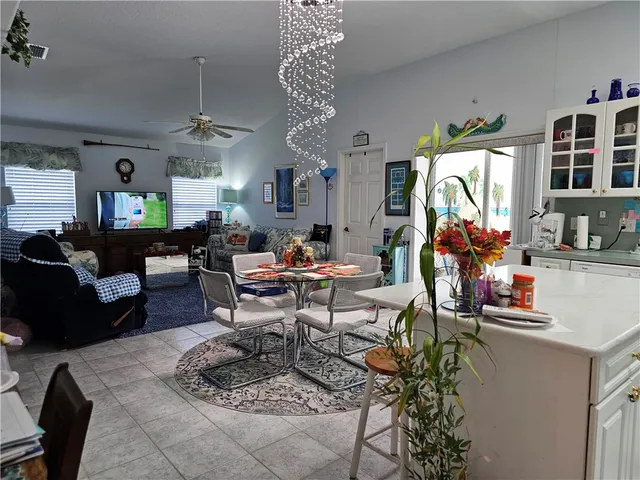 a living room filled with furniture