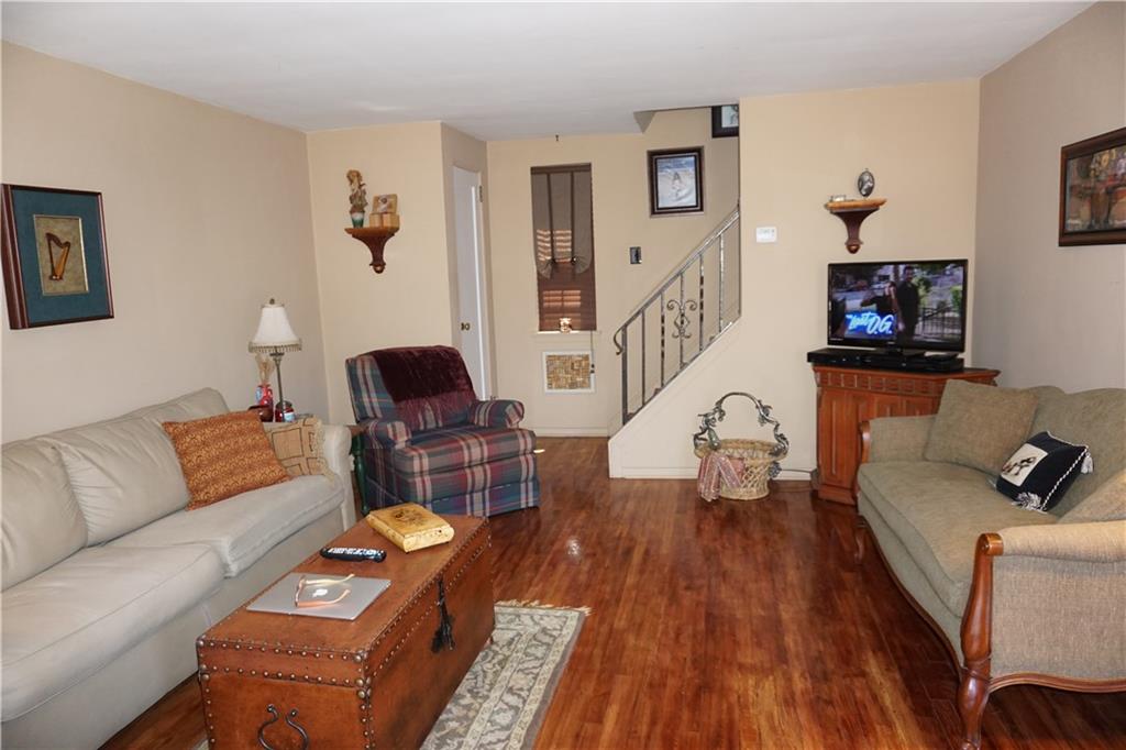 924 Roland Road Pittsburgh, PA 15221 - Photo 2 of 23 Great sized Living Room with recently refinished hardwood floors.