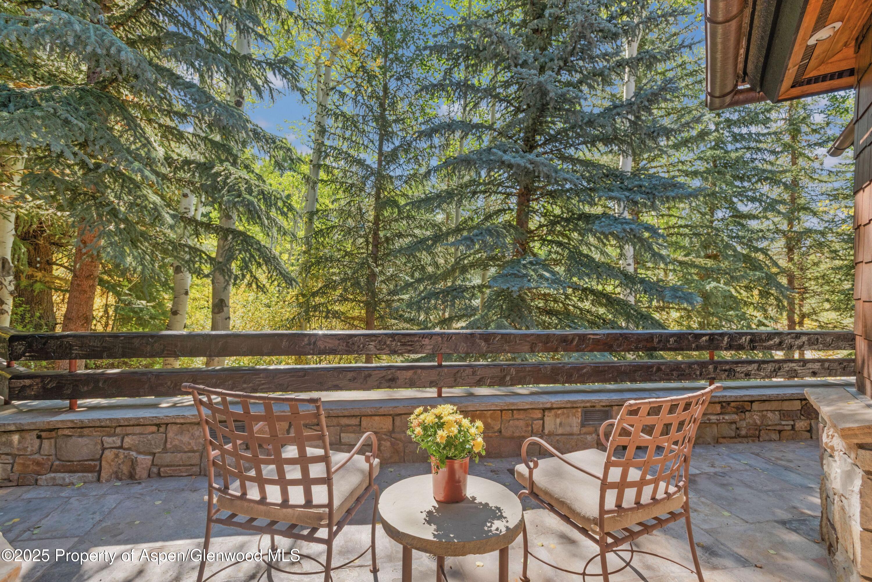 81 Spruce Ridge Lane Snowmass Village, CO 81615 - Photo 22 of 49 Balcony off Dining Area