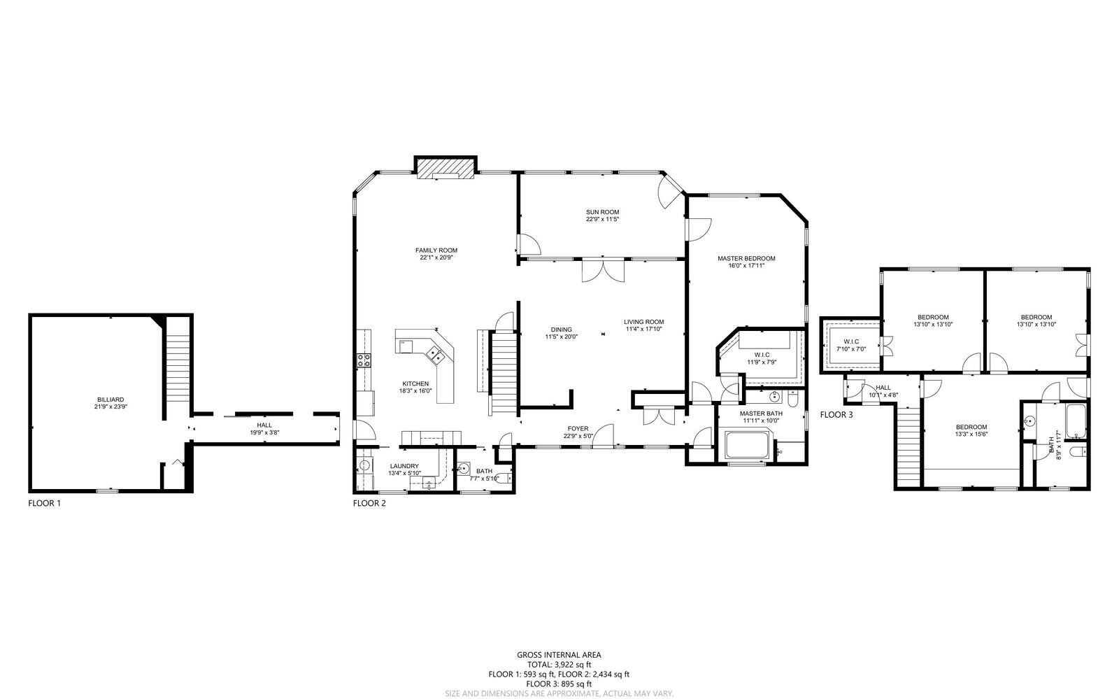 3 Pond Road Wayne, ME 04284 - Photo 145 of 145 WHOLE HOME FLOOR PLAN