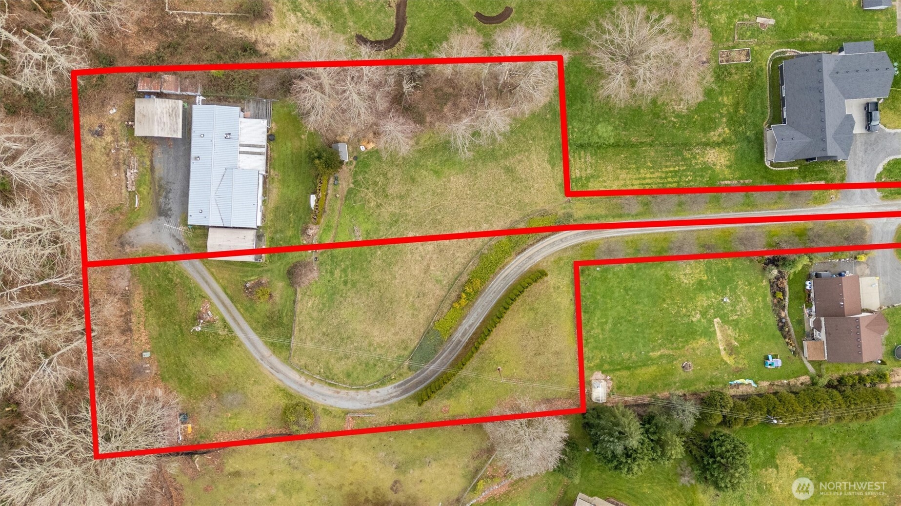 14601 Jim Creek Road Arlington, WA 98223 - Photo 28 of 35 a bird view with an outdoor space