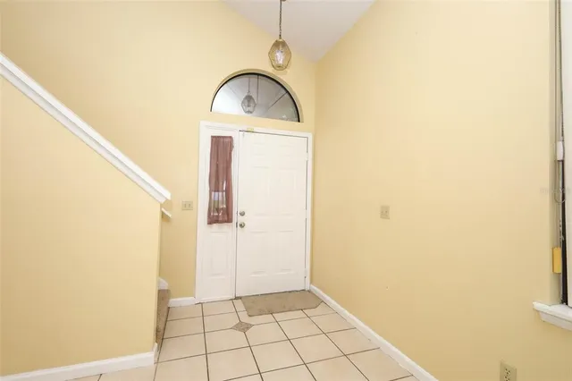 a view of a livingroom with wooden floor