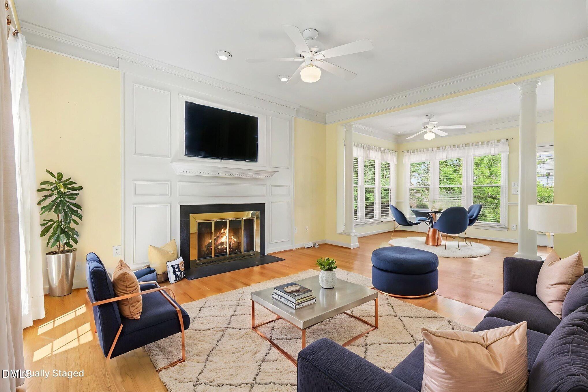 208 Arlington Ridge Cary, NC 27513 - Photo 5 of 37 Family Room Staged