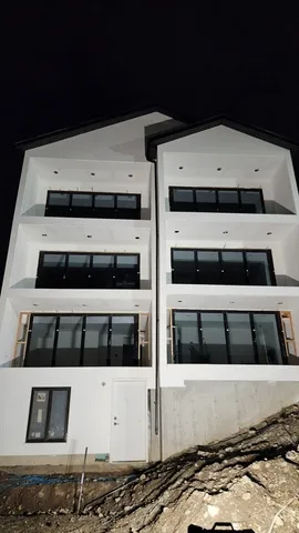 a view of a house with a window