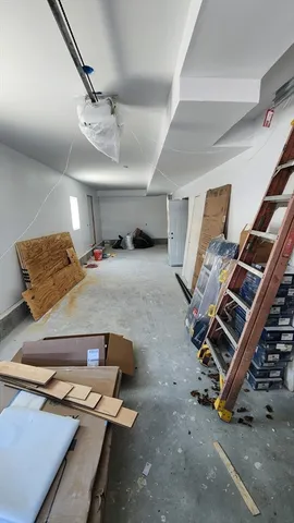 a view of livingroom with wooden floor