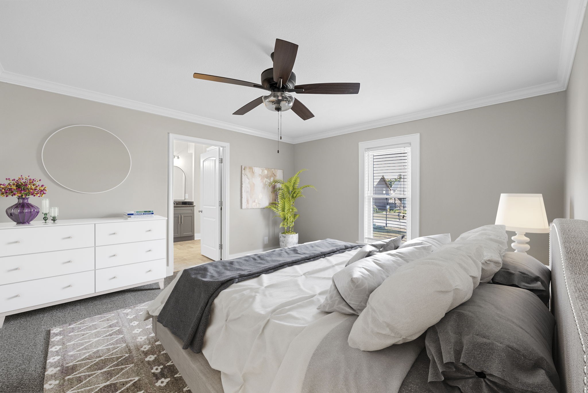 2021 Powell Road Clarksville, TN 37043 - Photo 16 of 31 a bedroom with a bed and a dresser