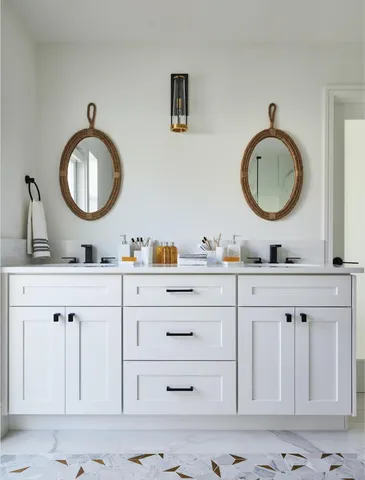 a bathroom with a sink