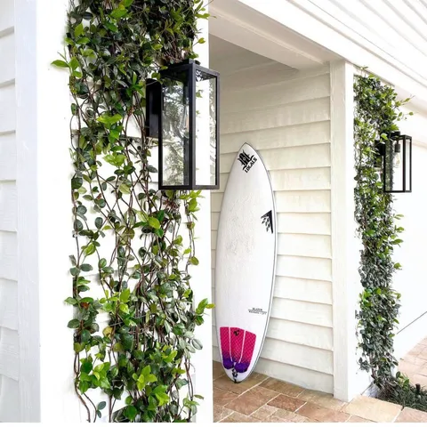 a view of a small yard