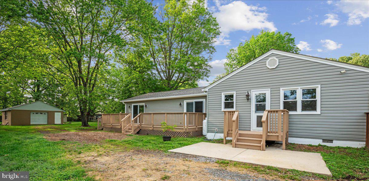 743 Masons Beach Road Deale, MD 20751 - Photo 35 of 39 Looking back to the detached garage and shed.