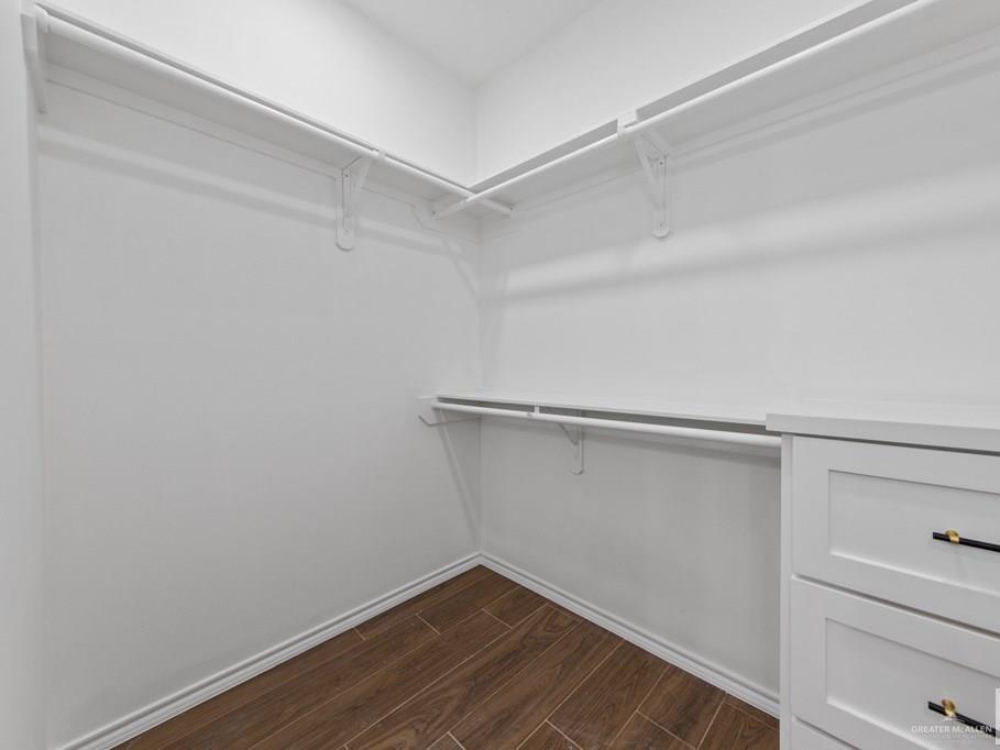 18002 Spruce Street Harlingen, TX 78552 - Photo 18 of 29 a view of an empty walk in closet