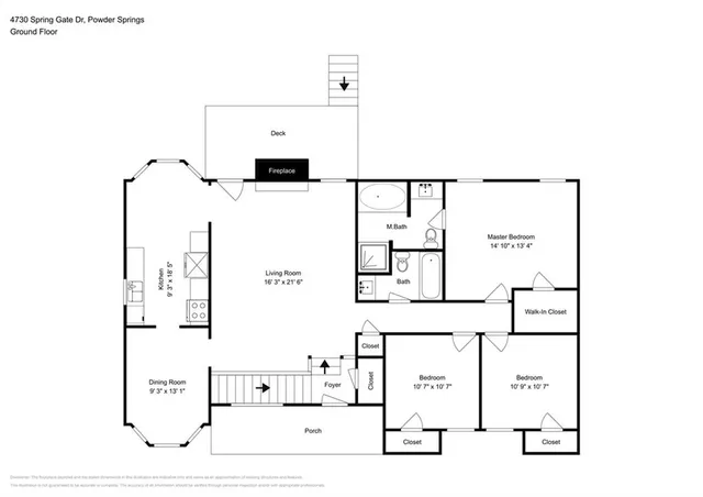 $1,845 | 4730 Spring Gate Drive, Powder Springs, GA 30127
