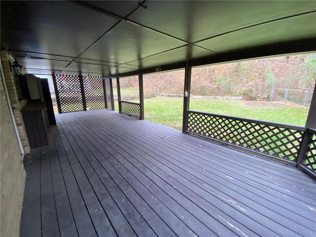 801 Beulah Road Pittsburgh, PA 15235 - Photo 3 of 23 a view of a deck