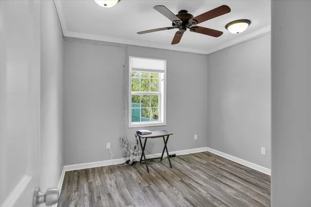 a view of storage and utility room with washer and dryer