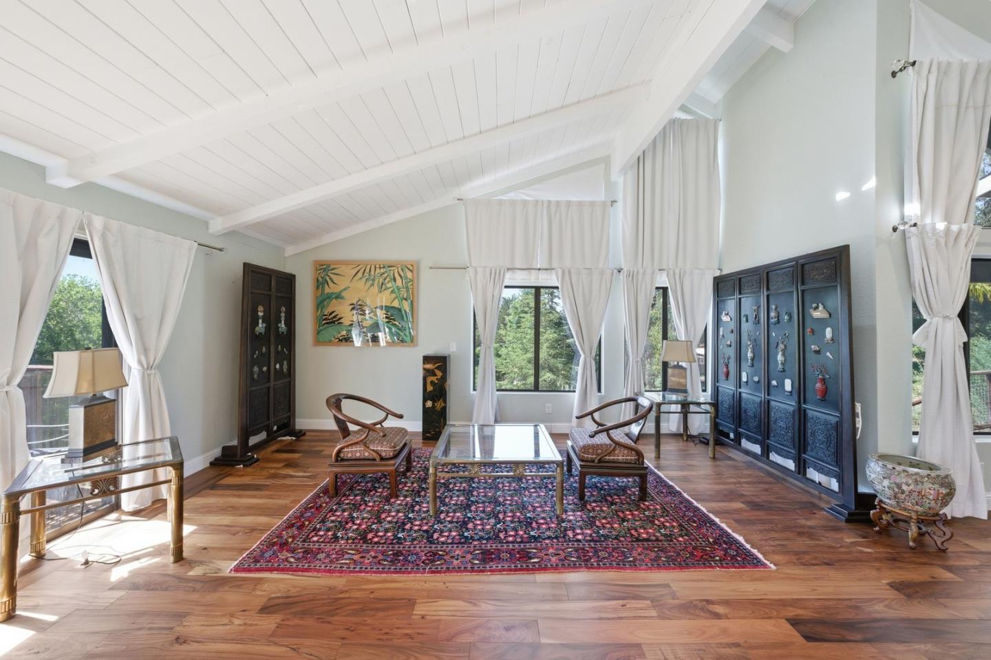 701 Day Valley Road Aptos, CA 95003 - Photo 5 of 43 a living room with furniture and a rug