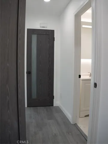 a view of closet area