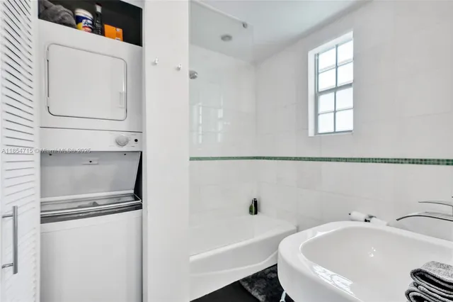 a bathroom with a sink and a bathtub