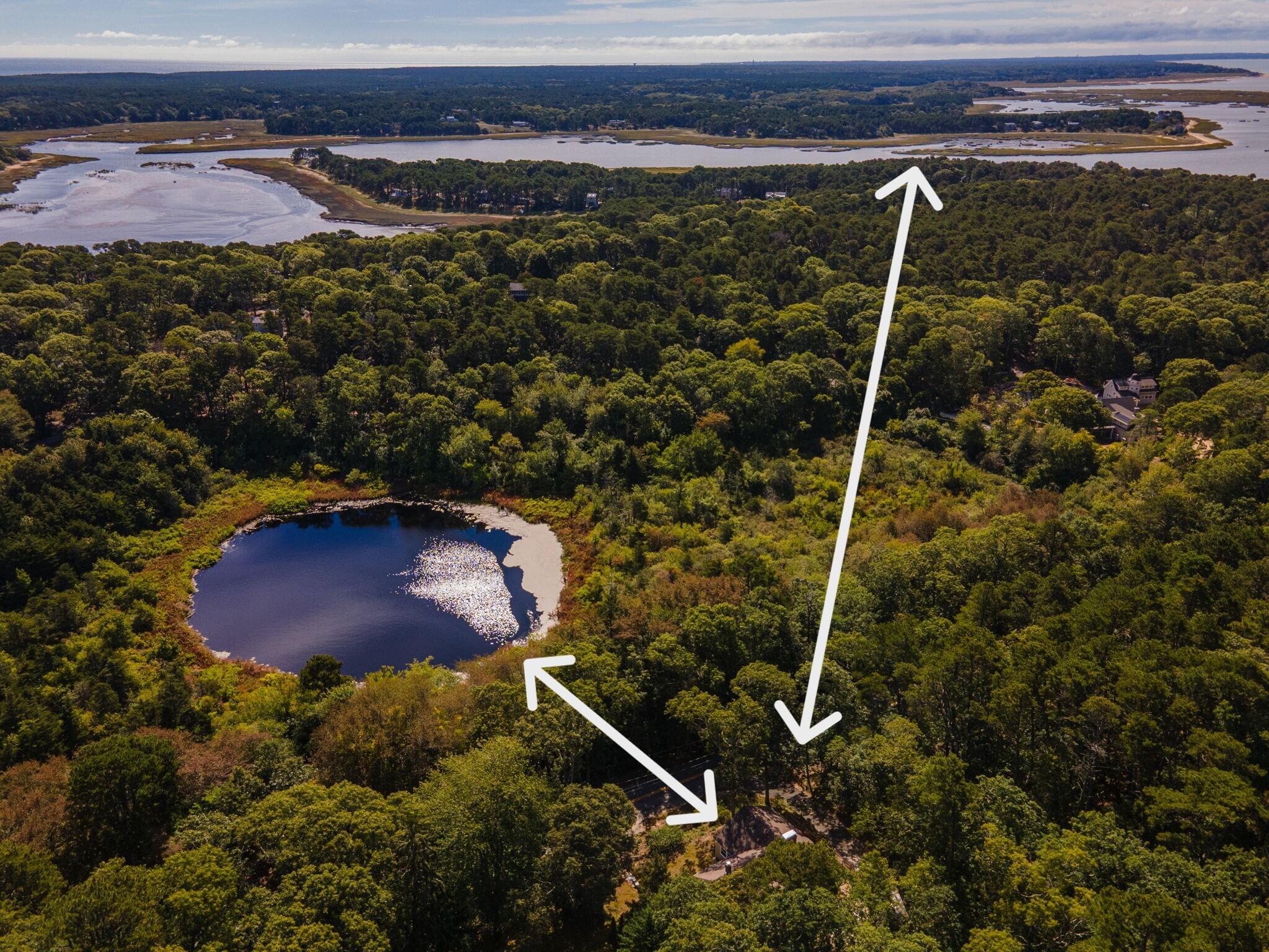 90 Paine Hollow Road Wellfleet, MA 02667 - Photo 2 of 30 a view of a backyard